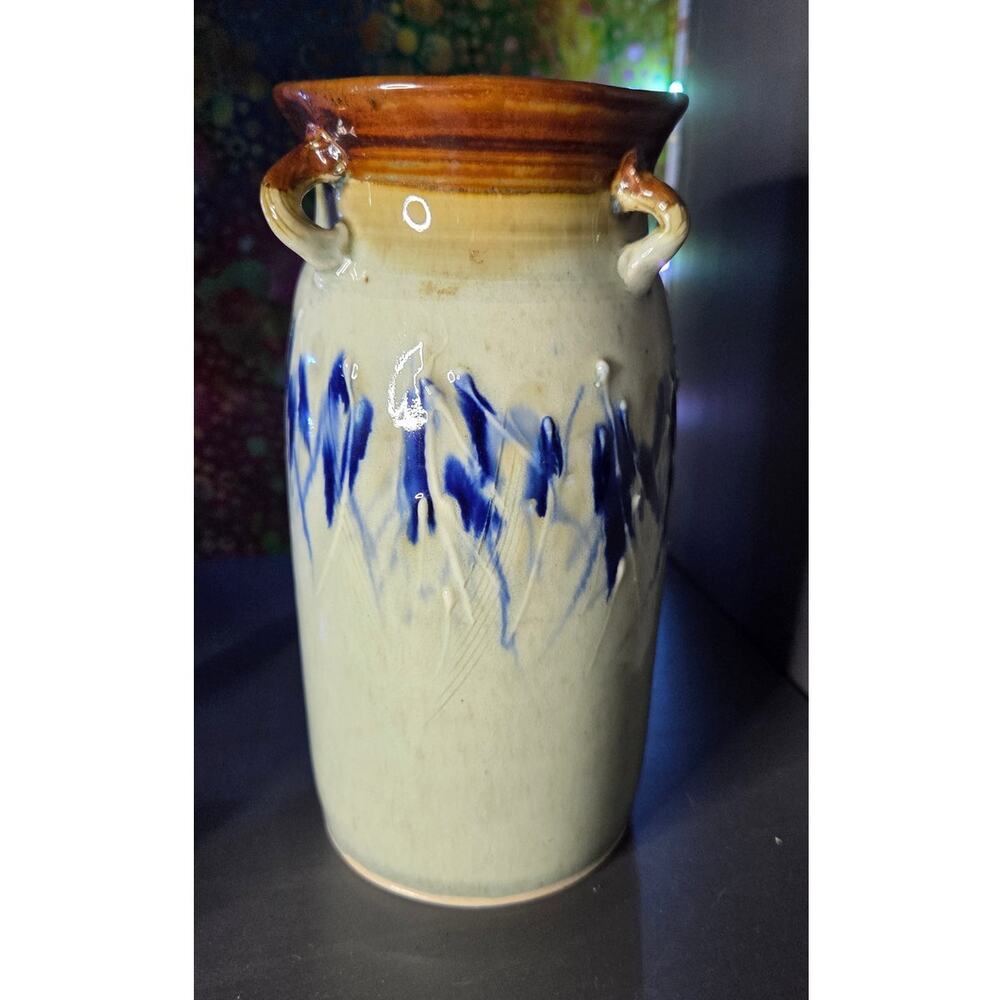 Art Studio Pottery Crock/Vase Signed